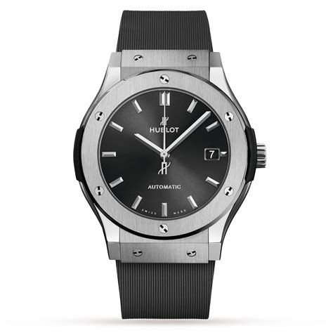 hublot classic fusion automatic titanium men& 39|Hublot classic fusion classico.